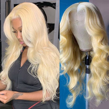 Neobeauty Hair 613 Blonde Hair Glueless Lace Frontal Wig Body Wave Human Hair Wig HD Lace Wig